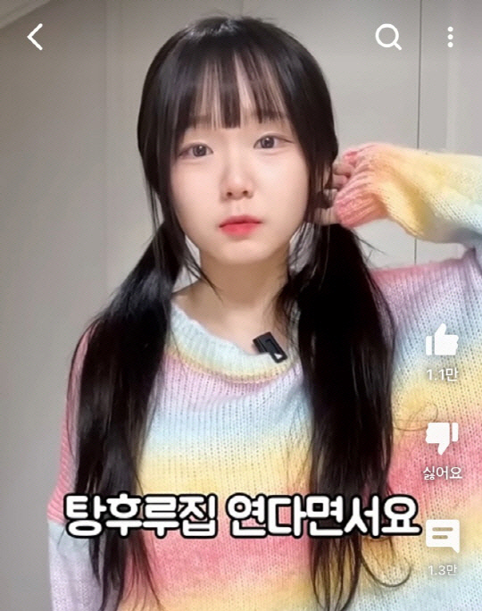 유튜버 진자림. 진자림 유튜버 영상 캡처